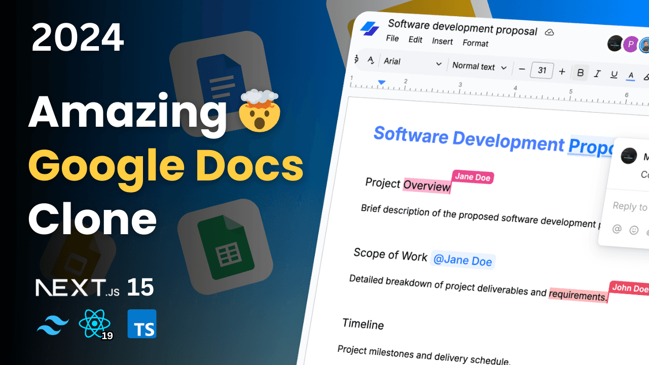 Build a Google Docs Clone