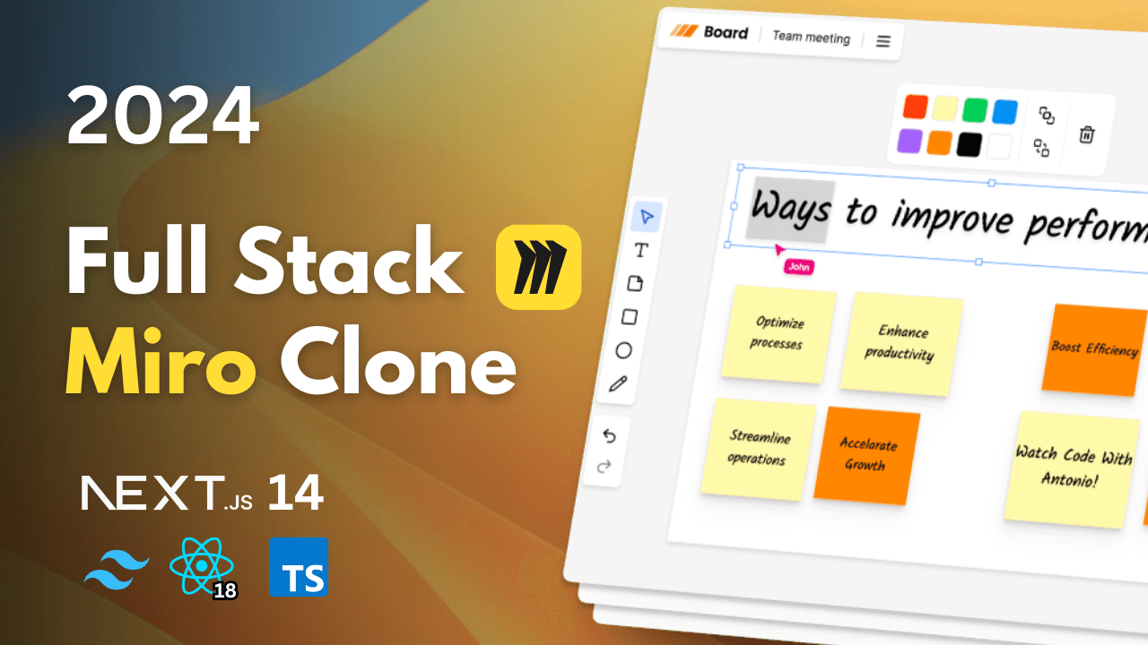 Build a Real-Time Miro Clone