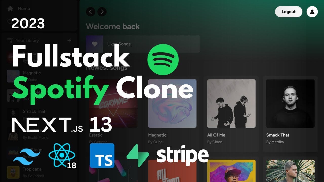 Full Stack Spotify Clone