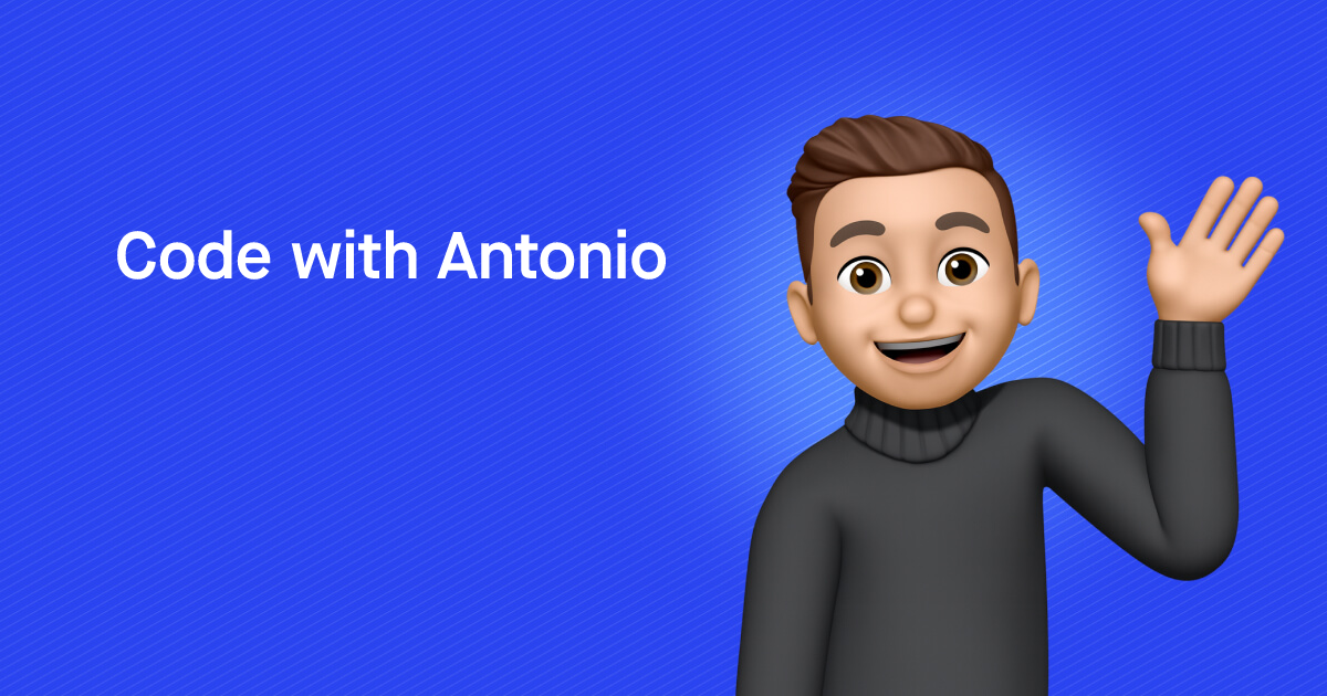 Build something great! - Code with Antonio
